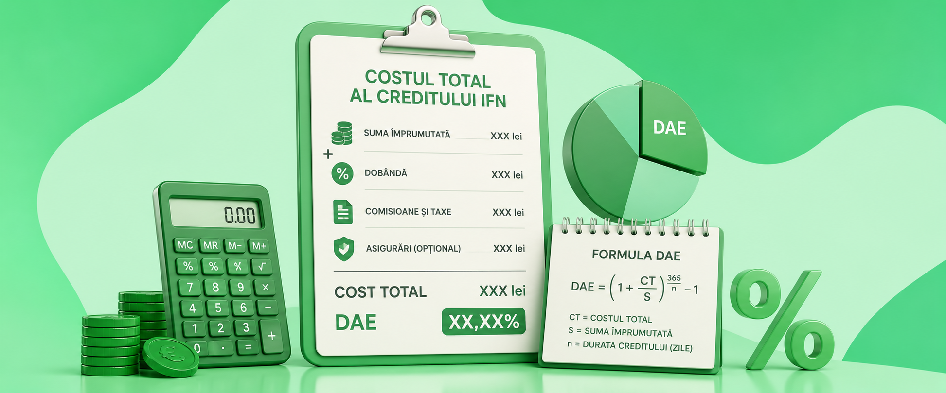 Costul total al unui credit IFN: explicații și calcul DAE
